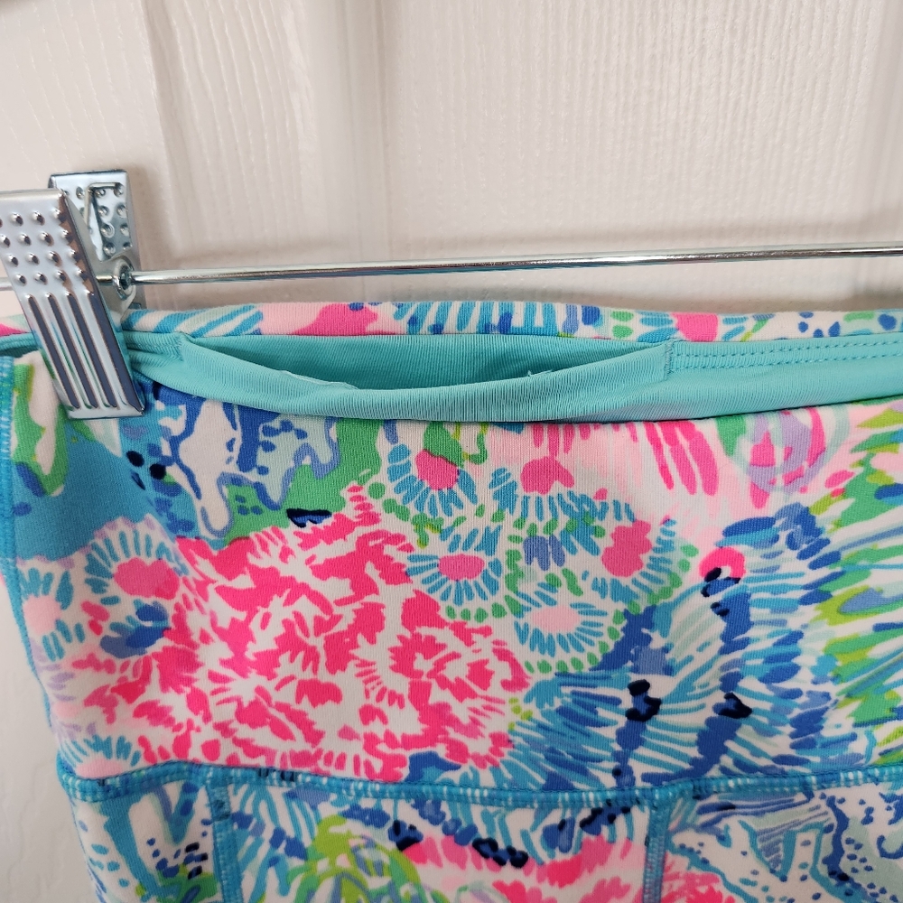 Lilly Pulitzer Luxletic High Rise Weekender Sink Or Swim Size XS - Picture 3 of 10